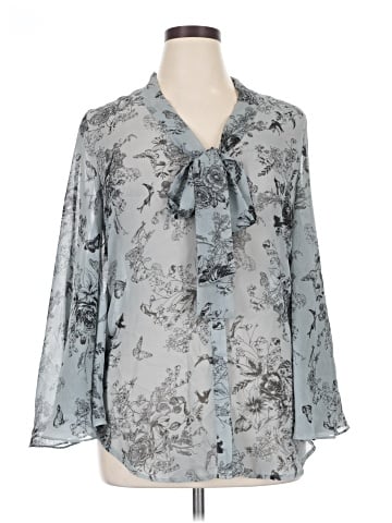 Sunny Leigh 3/4 Sleeve Blouse (view 1)