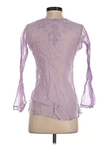 Calypso by Christiane Celle 3/4 Sleeve Blouse (view 2)