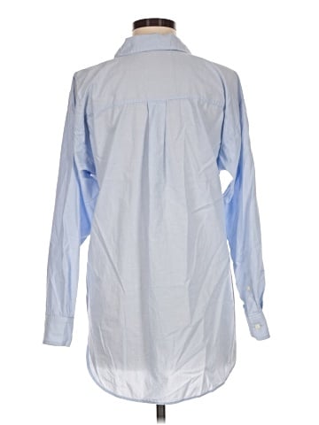 Ann Taylor LOFT Long Sleeve Button-Down Shirt (view 2)