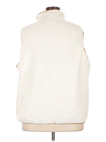 Lands' End Faux Fur Vest (view 2)