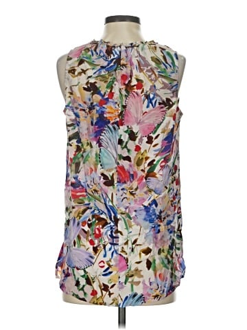 Etcetera Sleeveless Silk Top (view 2)