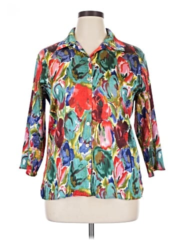 Coldwater Creek 3/4 Sleeve Blouse (view 1)