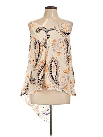 HD in Paris Sleeveless Silk Top (view 1)