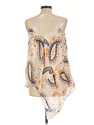 HD in Paris Sleeveless Silk Top (view 2)