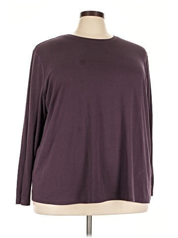 Lane Bryant 3/4 Sleeve T-Shirt (view 1)