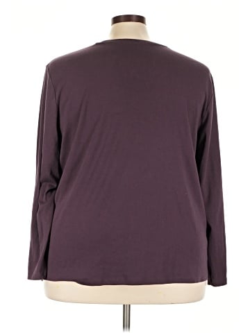Lane Bryant 3/4 Sleeve T-Shirt (view 2)