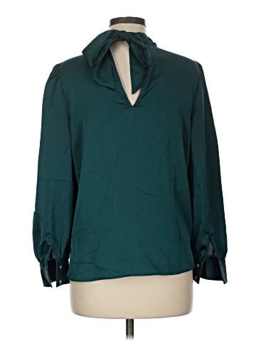 Ann Taylor LOFT Long Sleeve Blouse (view 2)