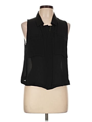 Theory Sleeveless Silk Top (view 1)