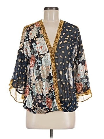 Umgee 3/4 Sleeve Blouse (view 1)