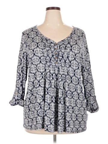 Kim Rogers 3/4 Sleeve Blouse (view 1)