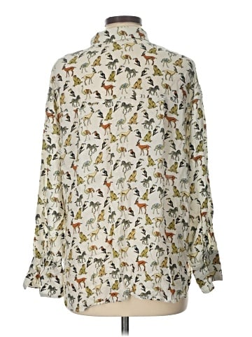 Violeta by Mango Long Sleeve Blouse (view 2)
