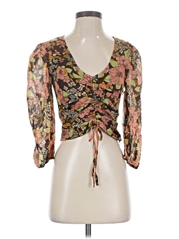 Mother 3/4 Sleeve Blouse (view 1)