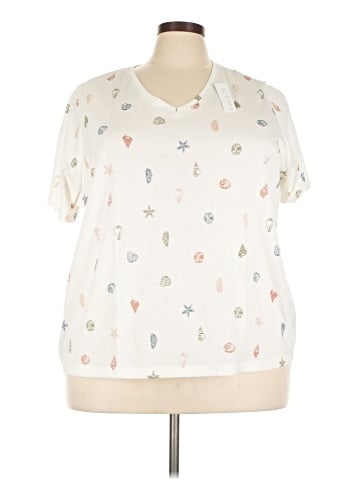 Lands' End Short Sleeve Blouse (view 1)