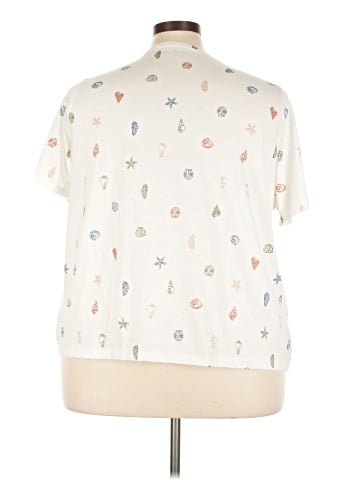 Lands' End Short Sleeve Blouse (view 2)