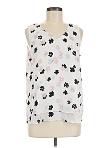Ann Taylor Factory Sleeveless Blouse (view 1)