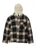 Zara Plaid Brown Black Jacket Size 13 - 14 - photo 1