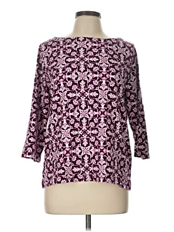 Croft & Barrow 3/4 Sleeve Blouse (view 1)
