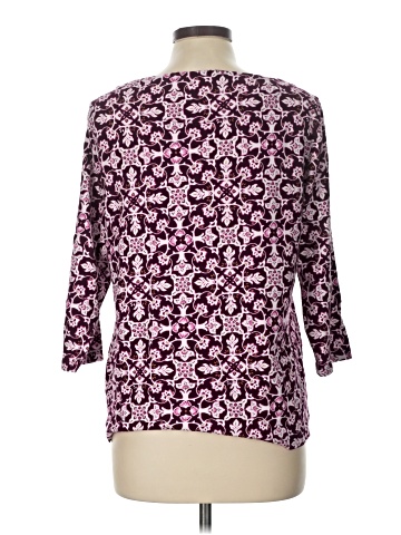 Croft & Barrow 3/4 Sleeve Blouse (view 2)