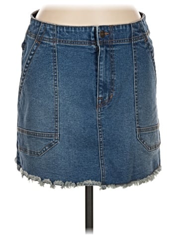 FRYE Denim Skirt (view 1)