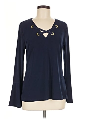 MICHAEL Michael Kors Long Sleeve Blouse (view 1)
