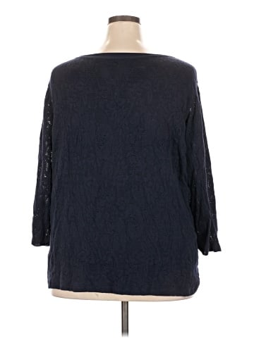 Coldwater Creek 3/4 Sleeve Top (view 2)