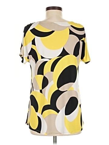 Dana Buchman Short Sleeve Blouse (view 2)