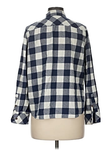 Natural Reflections Long Sleeve Button-Down Shirt (view 2)