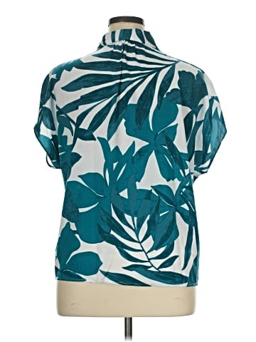 Ann Taylor Factory Short Sleeve Blouse (view 2)