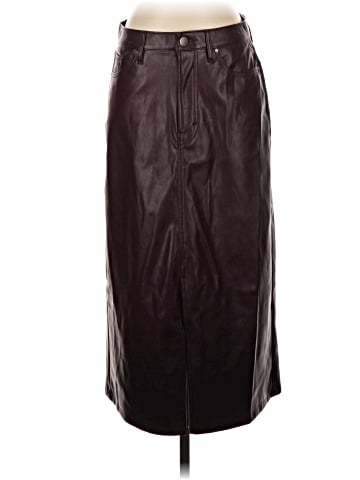 a.n.a. A New Approach Faux Leather Skirt (view 1)
