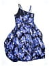 Speechless 100% Polyester Floral Blue Dress Size 10 - photo 2