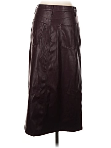 a.n.a. A New Approach Faux Leather Skirt (view 2)