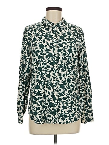 Christopher & Banks Long Sleeve Blouse (view 1)