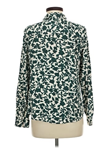 Christopher & Banks Long Sleeve Blouse (view 2)