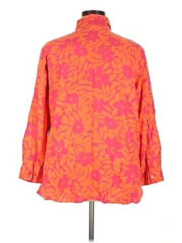 Jaclyn Smith 3/4 Sleeve Button-Down Shirt (view 2)