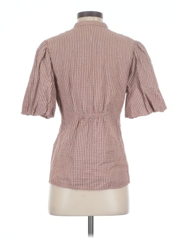 BCBGMAXAZRIA Short Sleeve Blouse (view 2)