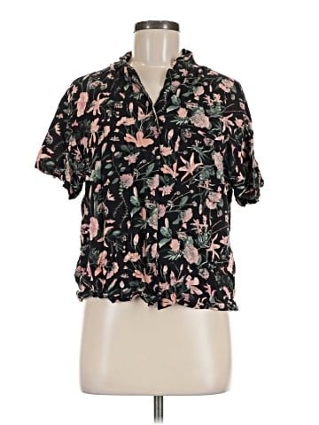 Vans Short Sleeve Blouse (view 1)