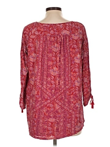 Lucky Brand 3/4 Sleeve Blouse (view 2)
