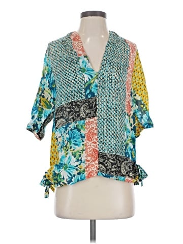 Johnny Was Short Sleeve Blouse (view 1)