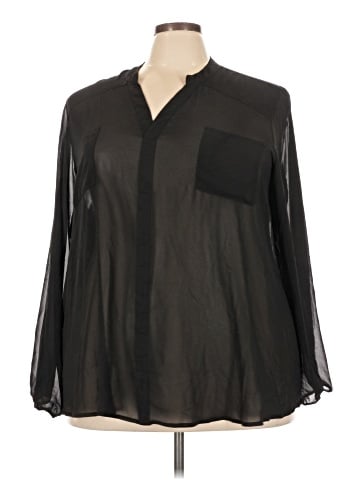 Torrid Long Sleeve Blouse (view 1)