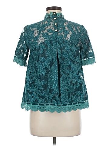 HD in Paris Short Sleeve Blouse (view 2)