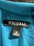 Roz & Ali 100% Polyester Solid Teal Long Sleeve Blouse Size M - photo 7