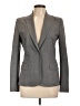 Theory Gray Wool Blazer Size 10 - photo 1