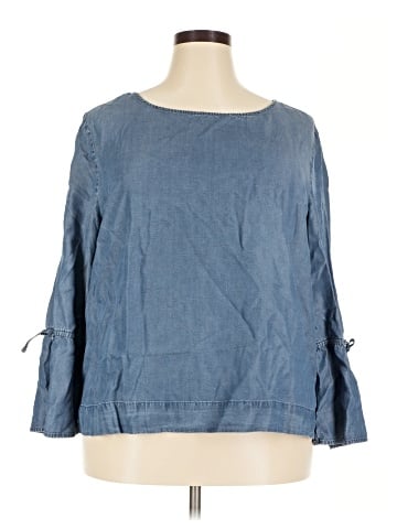 Ann Taylor 3/4 Sleeve Blouse (view 1)