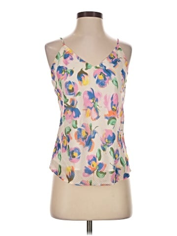 Lavender Brown Sleeveless Blouse (view 1)