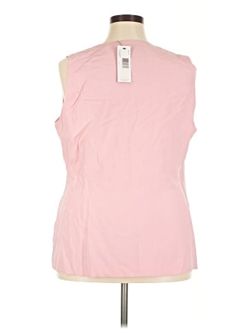 Linda Allard Ellen Tracy Sleeveless Blouse (view 2)