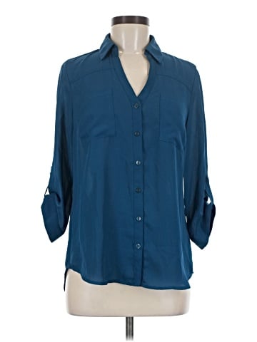 A. Byer 3/4 Sleeve Button-Down Shirt (view 1)