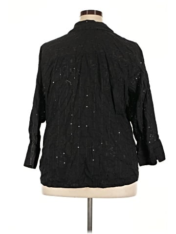 JM Collection 3/4 Sleeve Blouse (view 2)