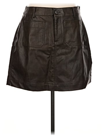 Ann Taylor LOFT Faux Leather Skirt (view 1)