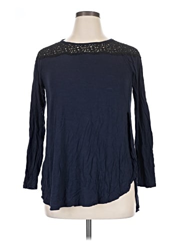 Old Navy 3/4 Sleeve T-Shirt (view 1)