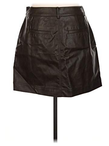 Ann Taylor LOFT Faux Leather Skirt (view 2)
